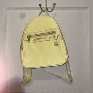 Juicy Couture Y2K Butter Yellow Mini Backpack